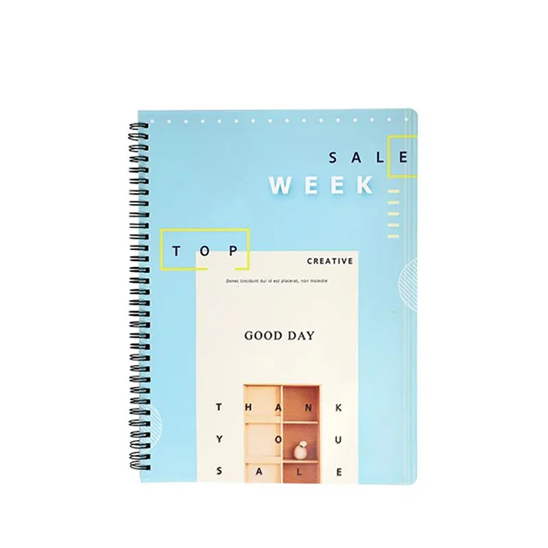 Cuaderno de anillas con tapas de plástico