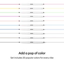 Cricut Set de Marcadores Doble Punta Ultimate (20 uds)