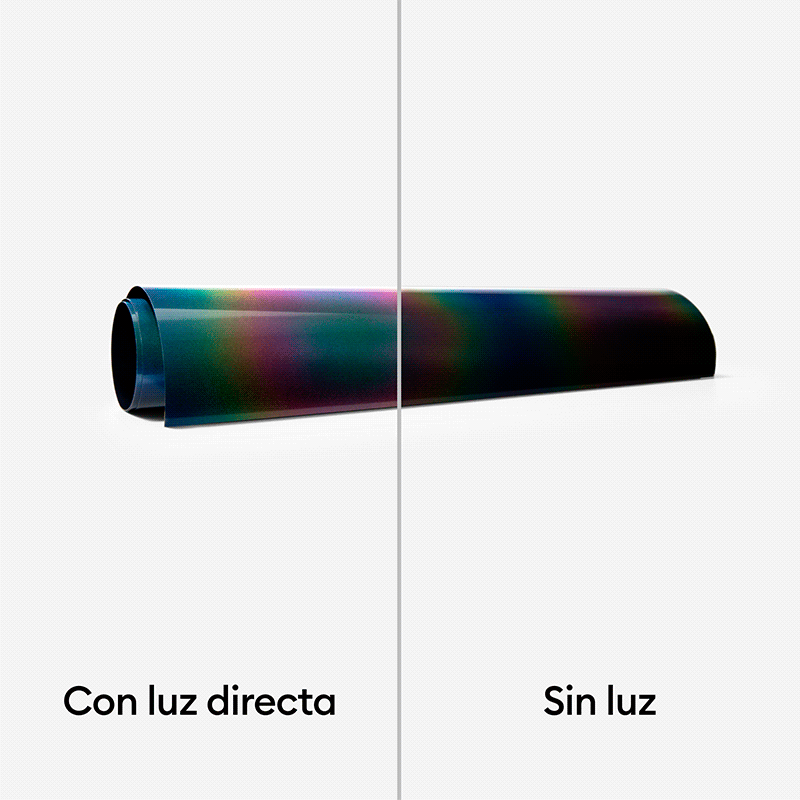 Cricut Vinilo Termoadhesivo Reflectante (Arcoíris)