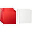 Cricut Transfer Foil Red 30 x 30 cm | 8 uds.