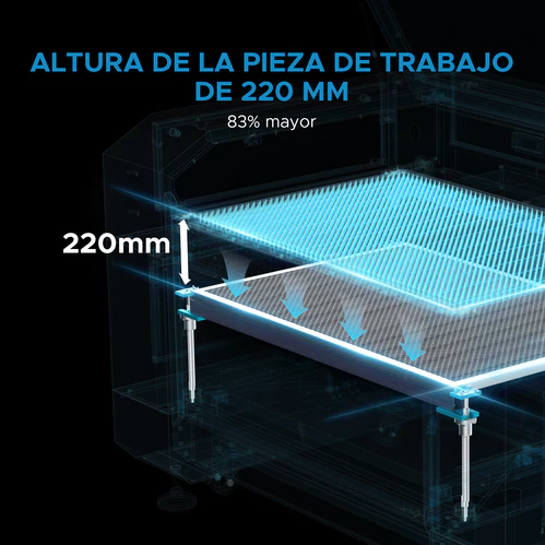 Grabadora Láser de CO2 60 W 700X500 mm | Pronto- 35S