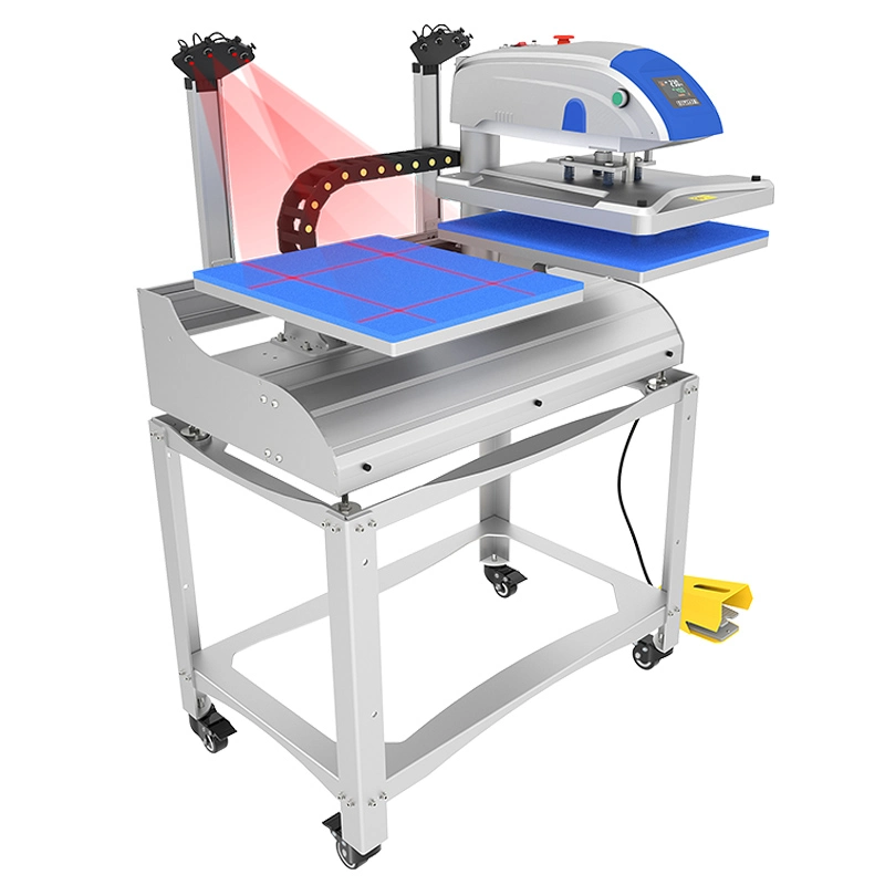 Plancha Eléctrica De Doble Estación con Shuttle y Alineación Láser | 40 x 50 cm