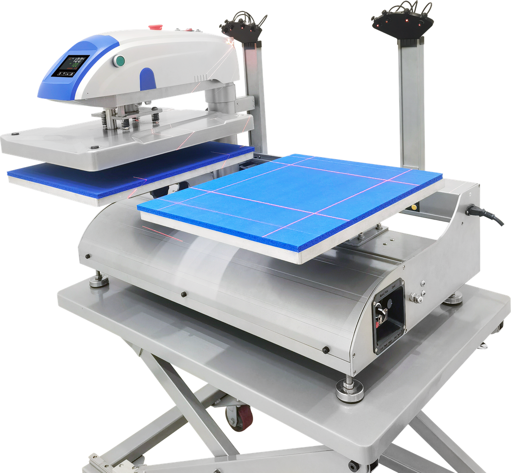 Plancha Eléctrica De Doble Estación con Shuttle y Alineación Láser | 40 x 50 cm