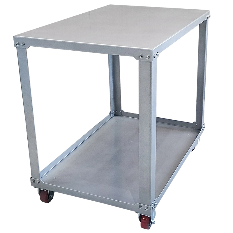 Mesa con Ruedas para Plancha Compacta y Resistente | 80 × 74 × 54 cm