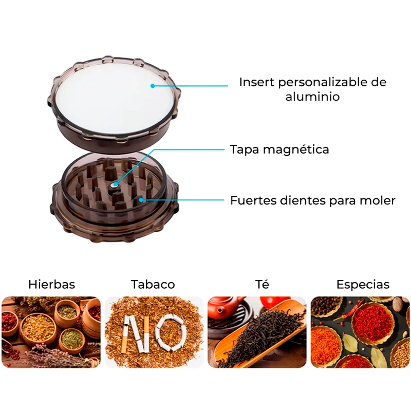 Grinder Molino para Hierbas