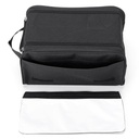 Portabotas Negro con Solapa