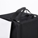 Portabotas Negro con Solapa