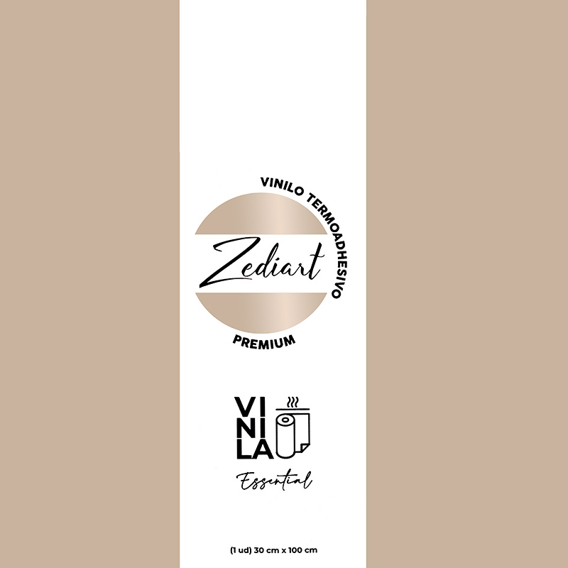 Vinilo Termoadhesivo Zediart Essential Metallics