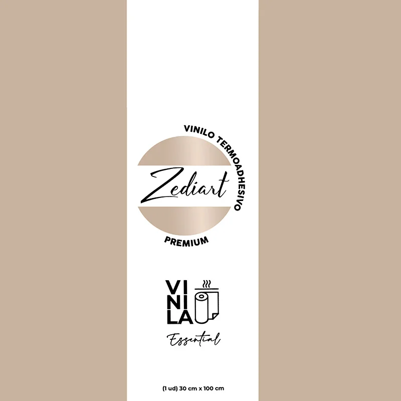 Vinilo Termoadhesivo Zediart Essential Metallics