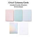 Cricut Cut-Away Cards Pastel