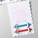 Cricut Rotuladores Acrílicos 1.0 mm Rosa, Blanco, Naranja, Azul, Amarillo (5 piezas)