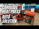 Carrusel Transfer Automático de 6 estaciones | 40 x 50 cm