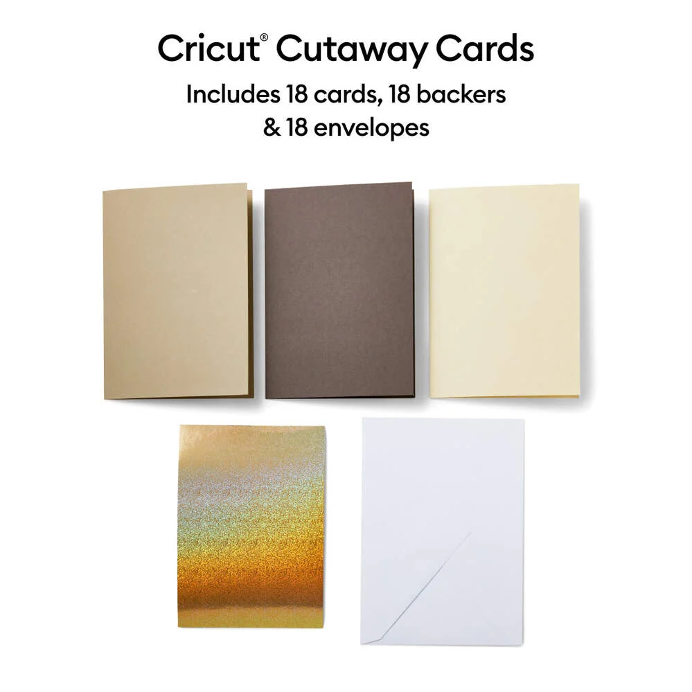 Cricut Cut-Away Cards Neutrals