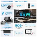 Grabadora Láser de CO2 con cámara 510 x 300 mm | 55 W