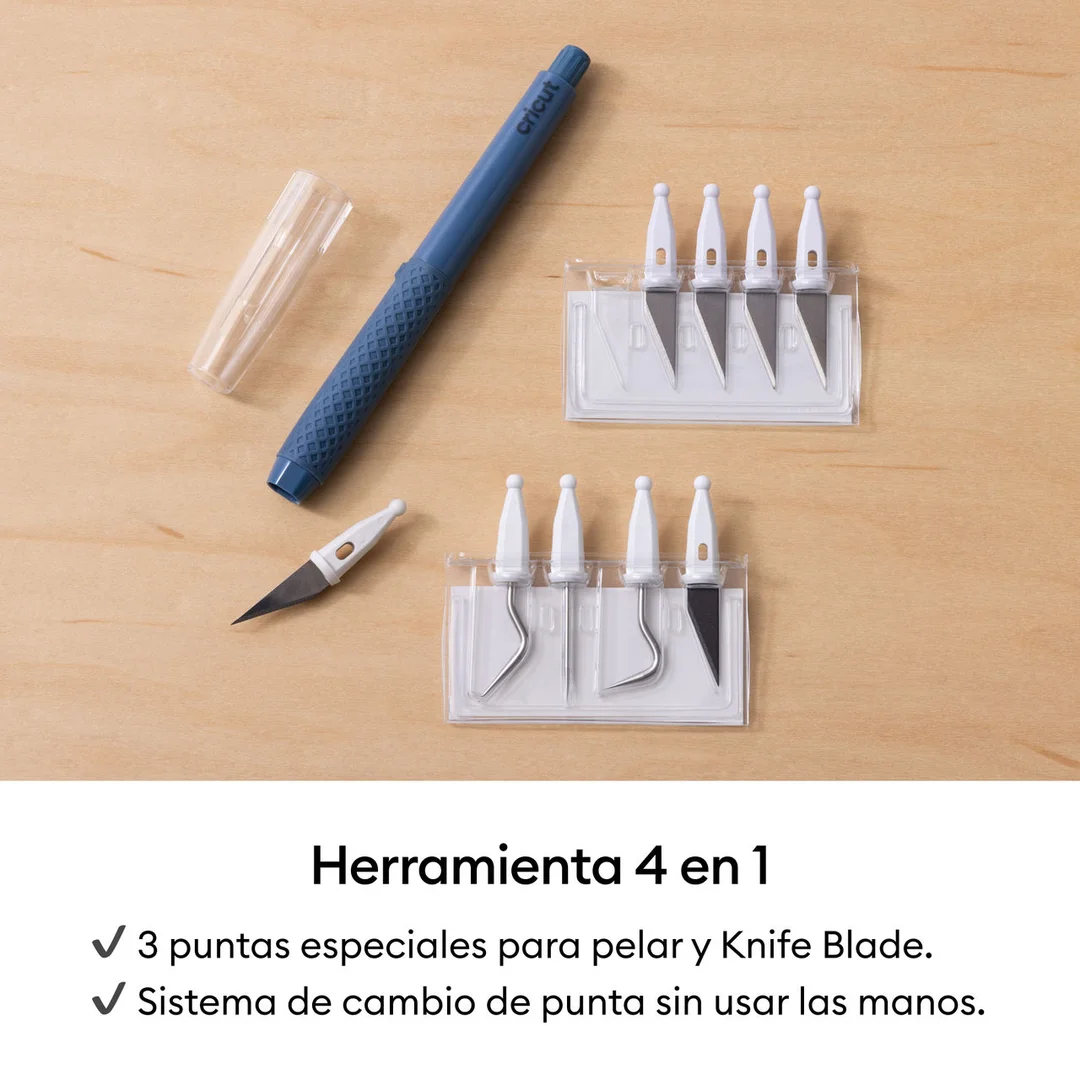 Cricut Kit de Cuchillas y Pelado TrueControl™