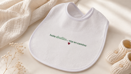 Babero Blanco para Sublimación