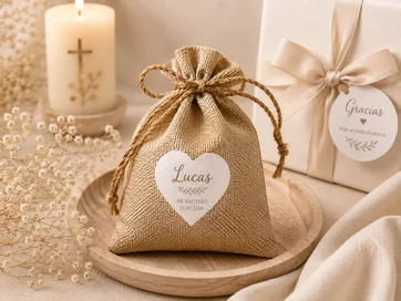 Bolsa de Tela Arpillera para Sublimación