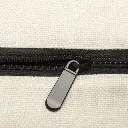 Bolso de Lino con Asas y Base Negra
