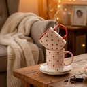 Taza de Cerámica con Interior y Asa de Color | 11 Oz