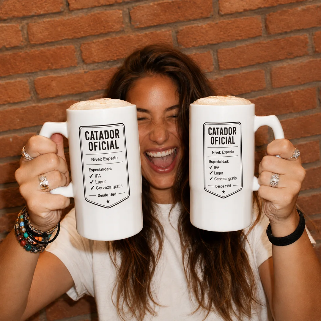 Jarra de Cerveza de Cerámica | 20 Oz
