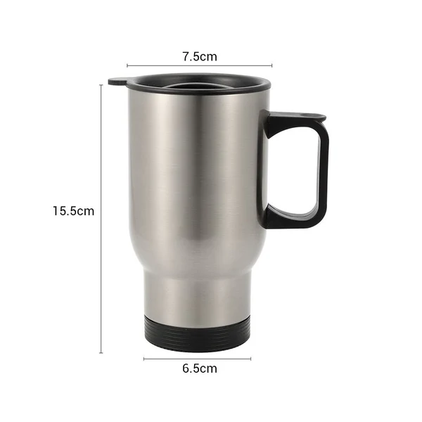 Vaso Térmico Portátil con Asa y Tapa | 14 Oz
