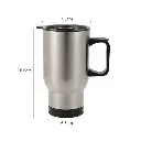 Vaso Térmico Portátil con Asa y Tapa | 14 Oz