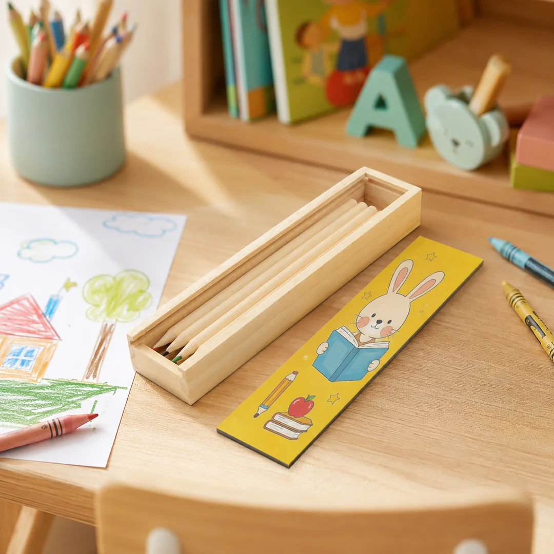 Estuche de MDF | 8 Lápices