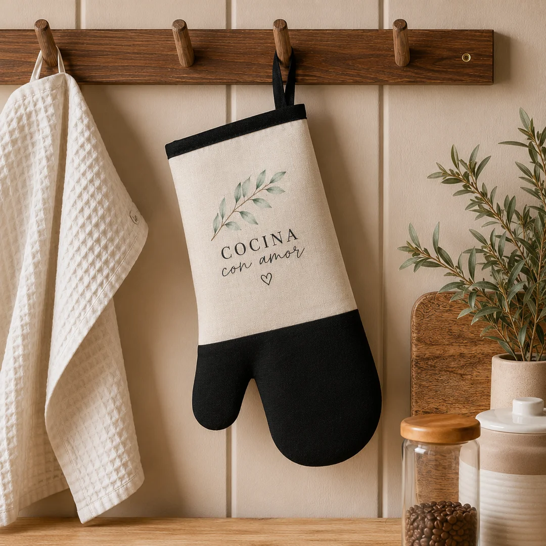 Manopla de Cocina Textil