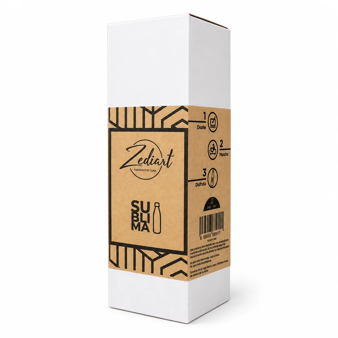 Botella de Acero Inoxidable Zediart
