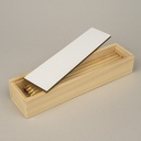 Zediart Estuche de madera 20,5x4,2x2,4 + 8 lápices