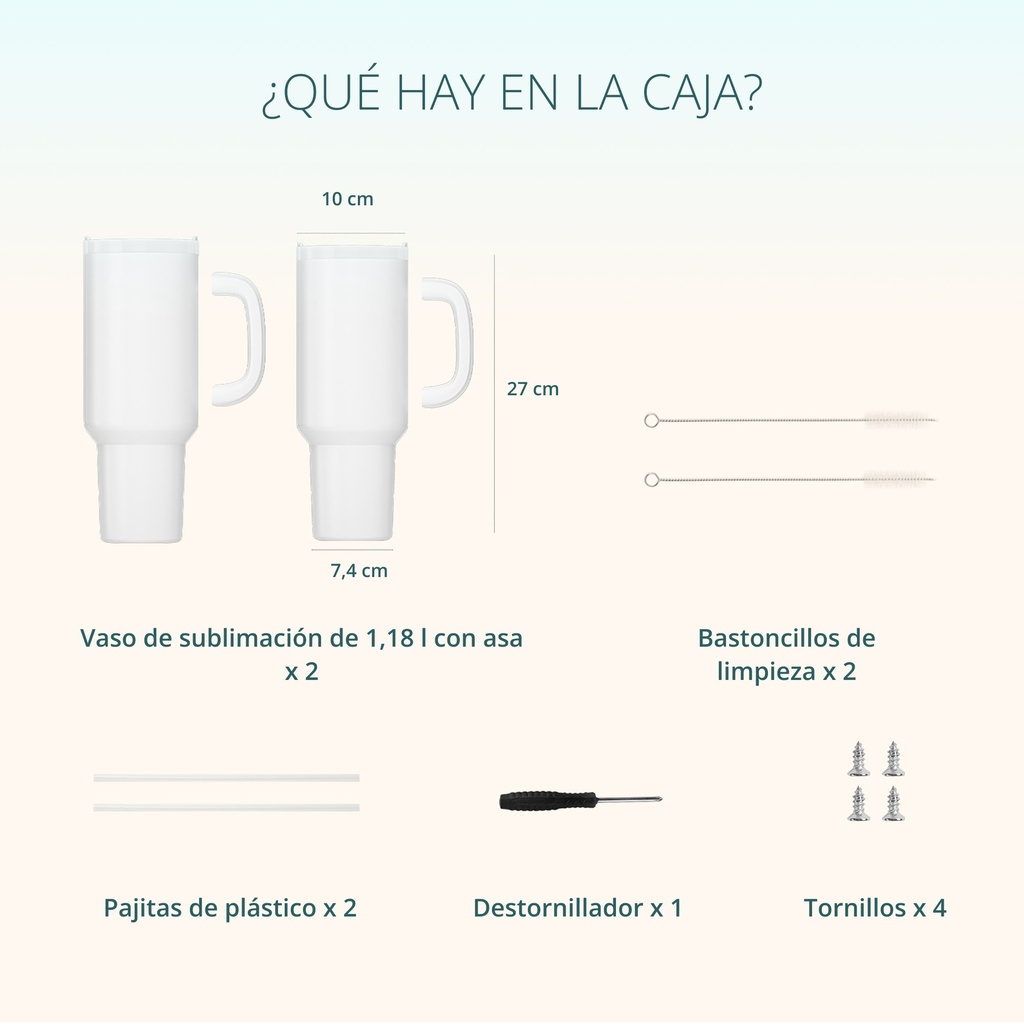 LOKLiK Vaso tipo Stanley | 40 Oz