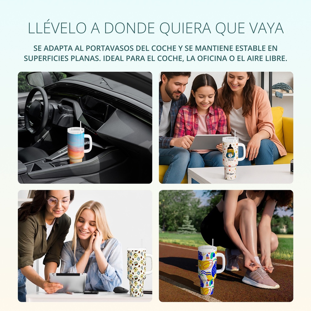 LOKLiK Vaso tipo Stanley | 40 Oz