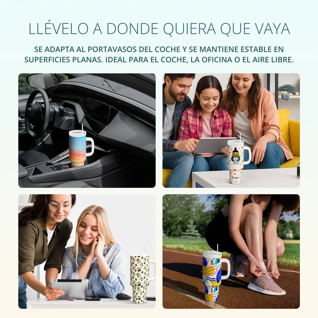 LOKLiK Vaso tipo Stanley | 40 Oz