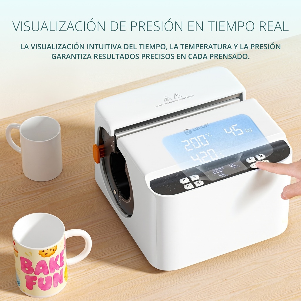 LOKLiK Auto Mug Heat Press