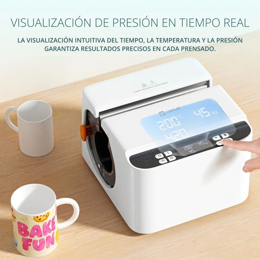 LOKLiK Auto Mug Heat Press