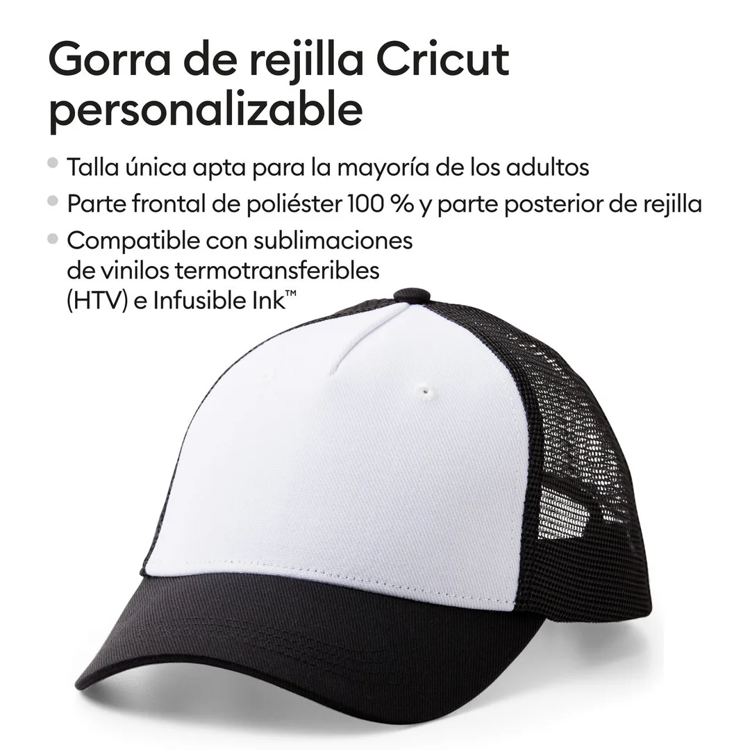 Gorra de Malla Negra pack 3 uds.