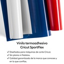 Cricut Vinilo Textil Sportflex Iron-On Blanco | 30 x 60 cm