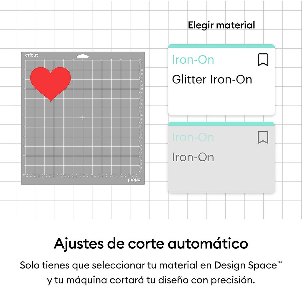 Cricut Joy Smart Iron-On Glitter | 13,9 x 48,2 cm