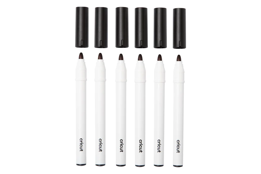 Cricut Venture Set de Rotuladores Permanentes Negro 2,5 mm | 6 uds.