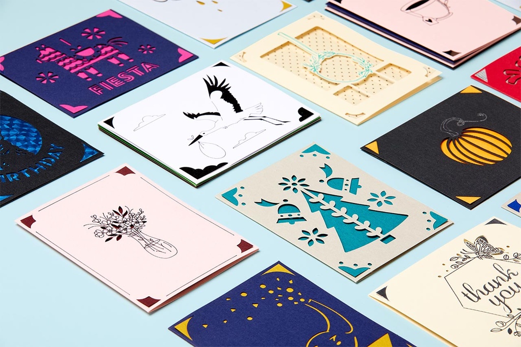 Cricut Joy Insert Cards Cream/Gold