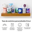 Pack de 36 Tazas de Cerámica Blancas Cricut | 12 Oz