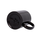 Taza mágica negra personalizable