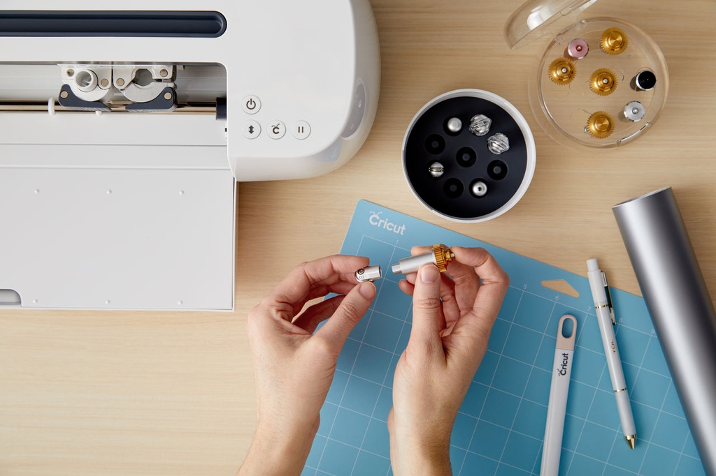 Cricut Marcador Rotatorio Simple y Doble + Adaptador Quickswapp