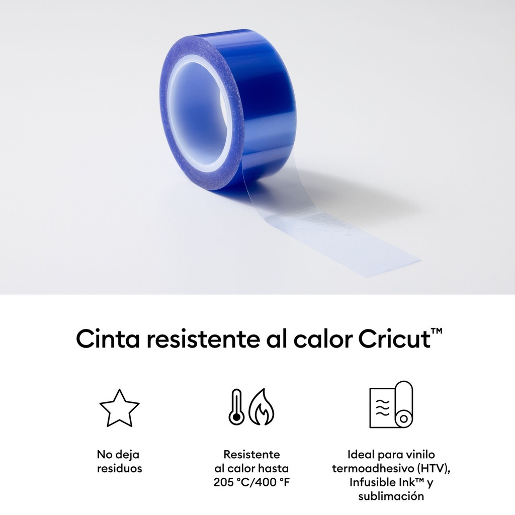 Cricut Cinta Térmica Adhesiva para Sublimación