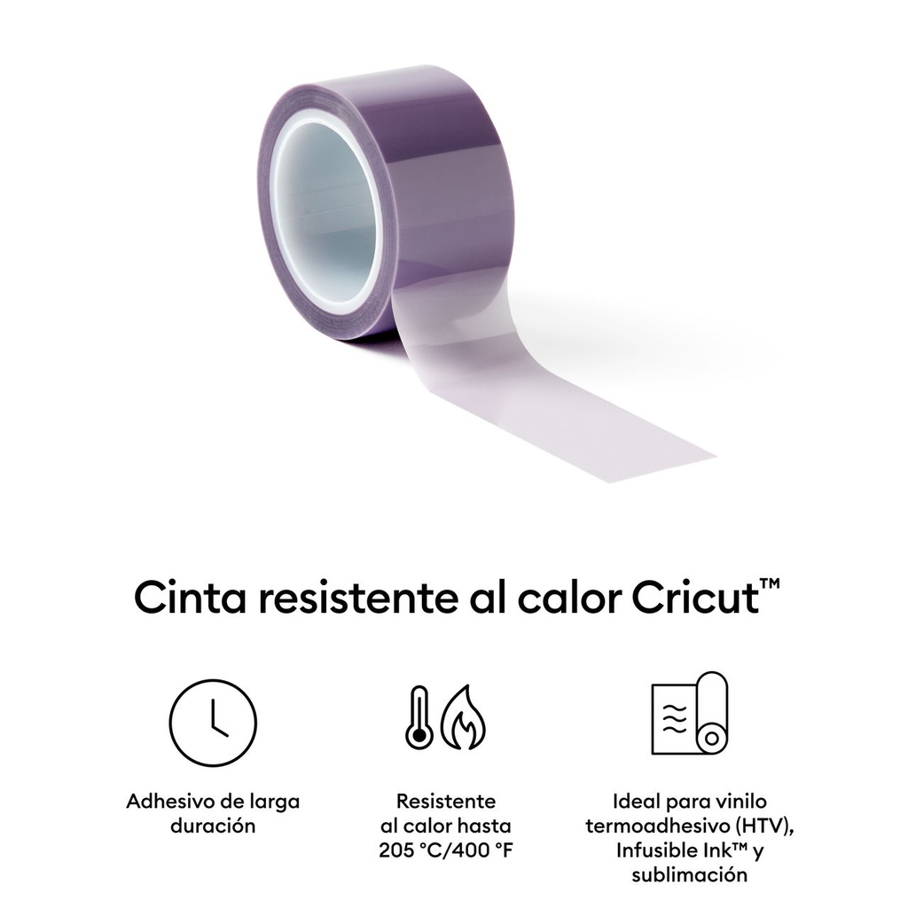 Cricut Cinta Térmica con Adhesivo Fuerte para Sublimación