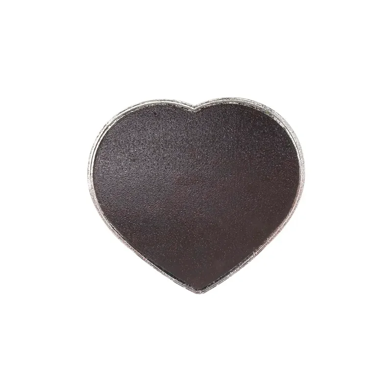 Imán Corazón Metálico Sublimable