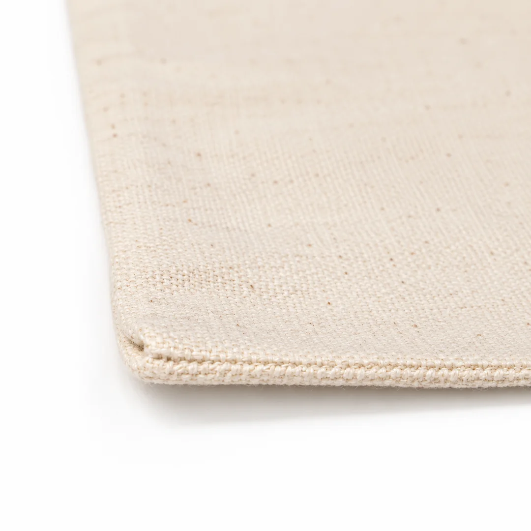 Tote Bag de Lino Color Crudo