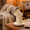 Taza de Cerámica con Interior y Asa de Color | 12 Oz