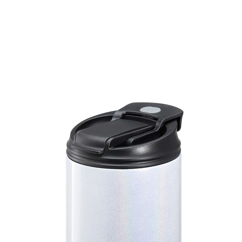 Vaso Térmico Acero Inoxidable Blanco Arcoíris