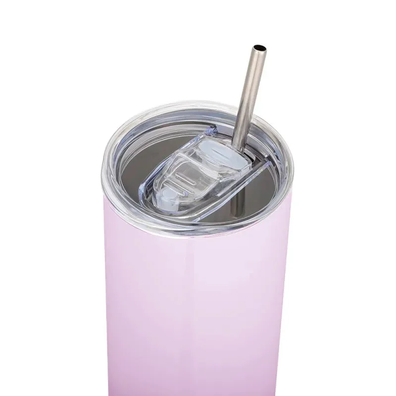 Vasos térmicos alargados de acero inoxidable